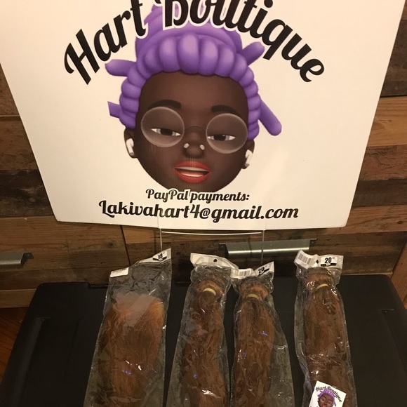 Hart Boutique Other - 20” bundle set of 3 and a 18” ear to ear frontal.